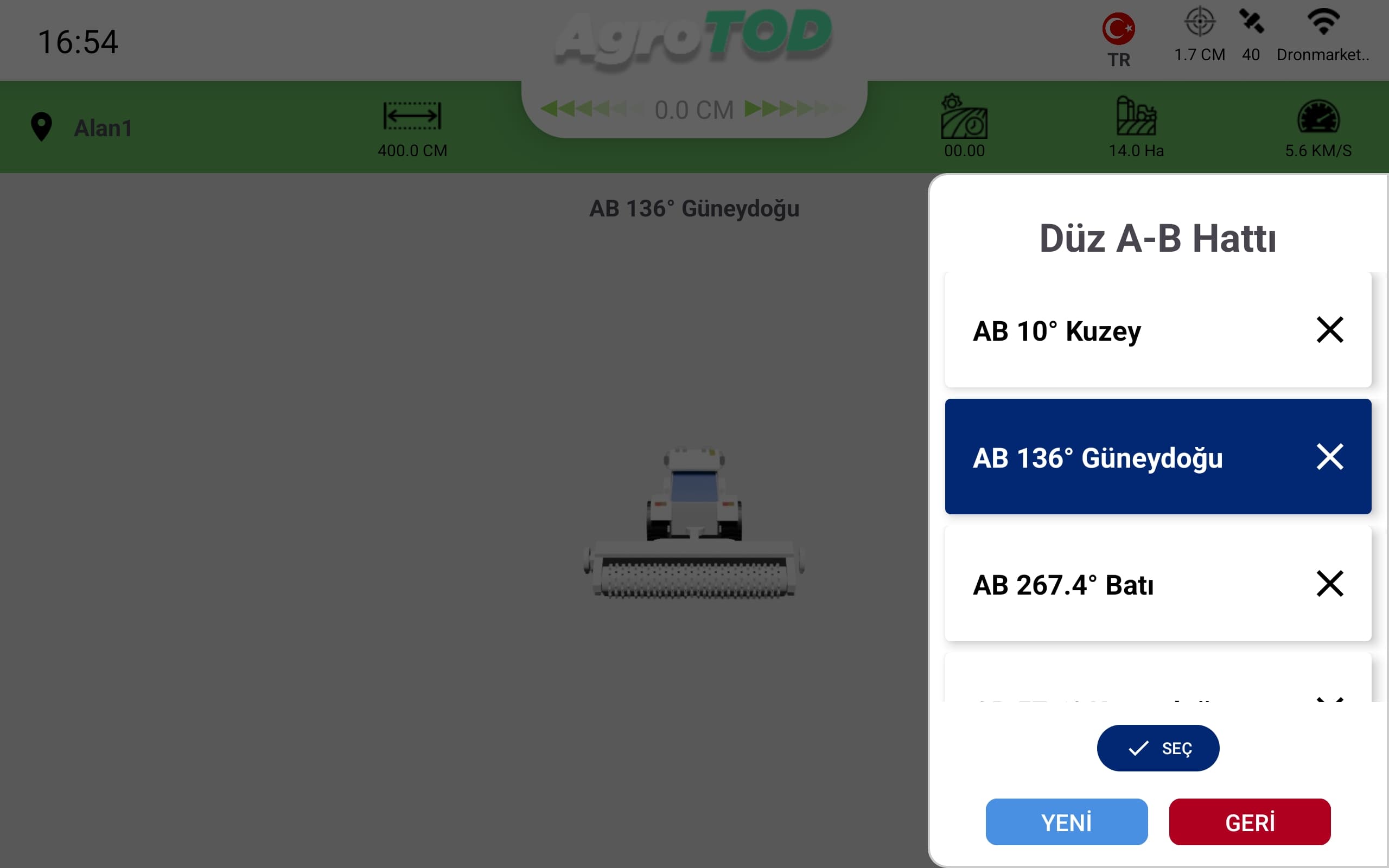 Tarım Traktörleri için Otomatik Dümenleme Sistemi Görüntü 3